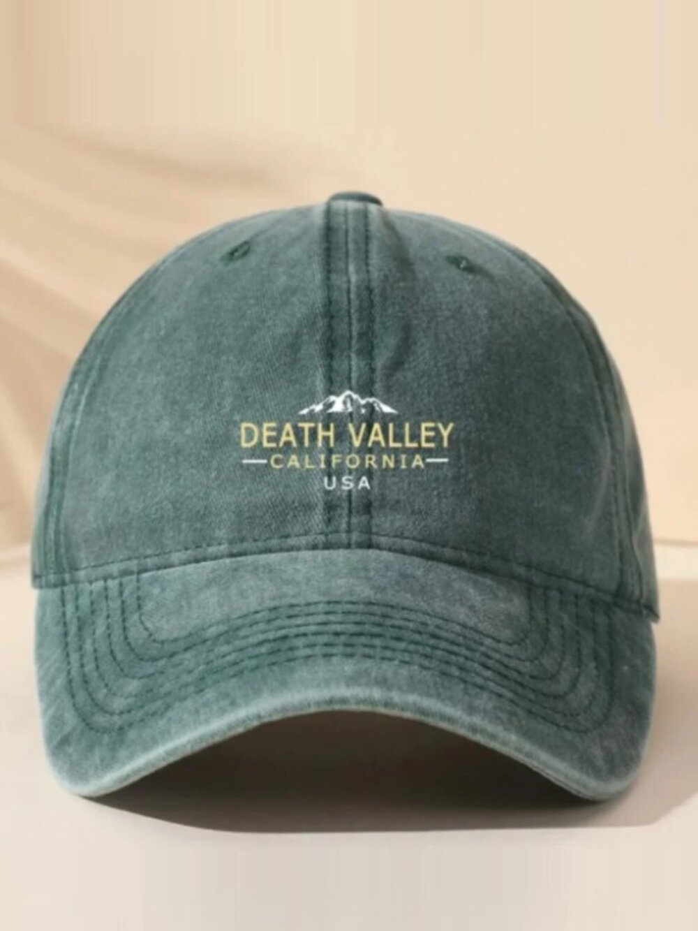 Dusty green DEATH VALLEY cap O/S